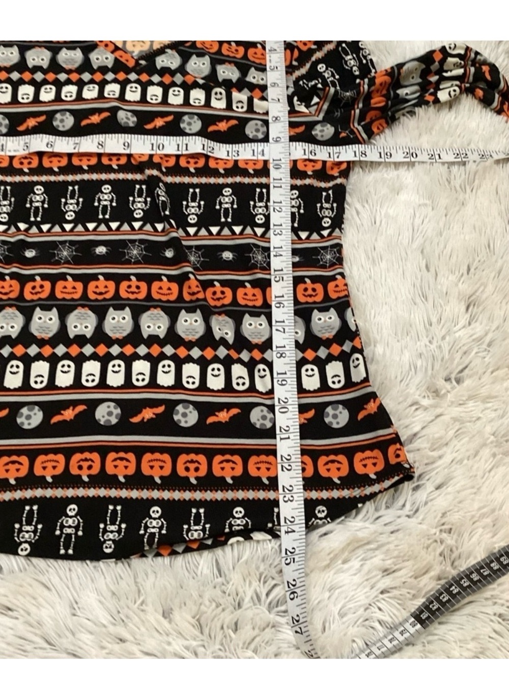 No Boundaries Halloween Print Long Sleeve Tee Size XLarge 15-17 - Picture 9 of 10
